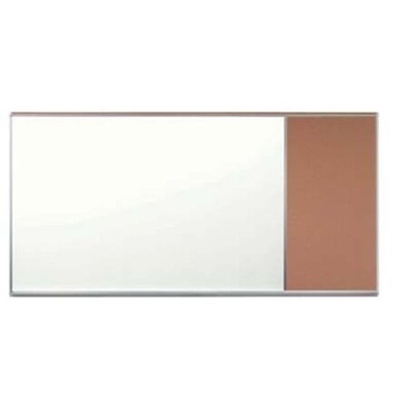 Aarco Aarco Products 120C-46M-42CL-819 Combination Left Side Board; Topaz - 4 x 6 ft. 120C-46M-42CL-819